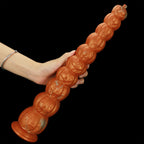 Halloween Pumpkin Bead Dildo & Crystal Textured Anal Stick - Tarisss Sex Toy Store