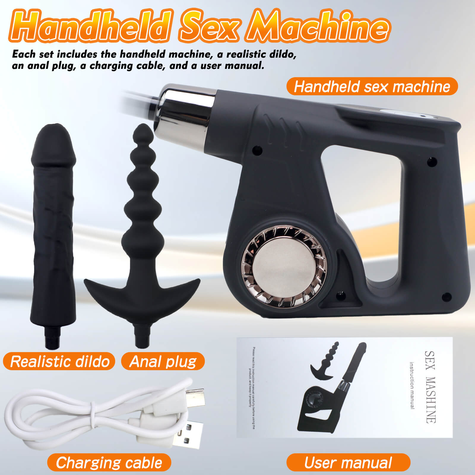Handheld Sex Machine - Tarisss Sex Toy Store