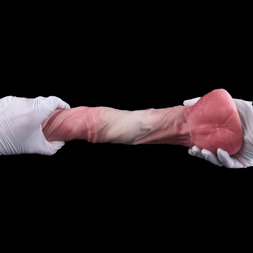 Massive Soul Deep Huge Realistic Dildo – Dual-Density Platinum Silicone for Women Sex Toys | Domlust