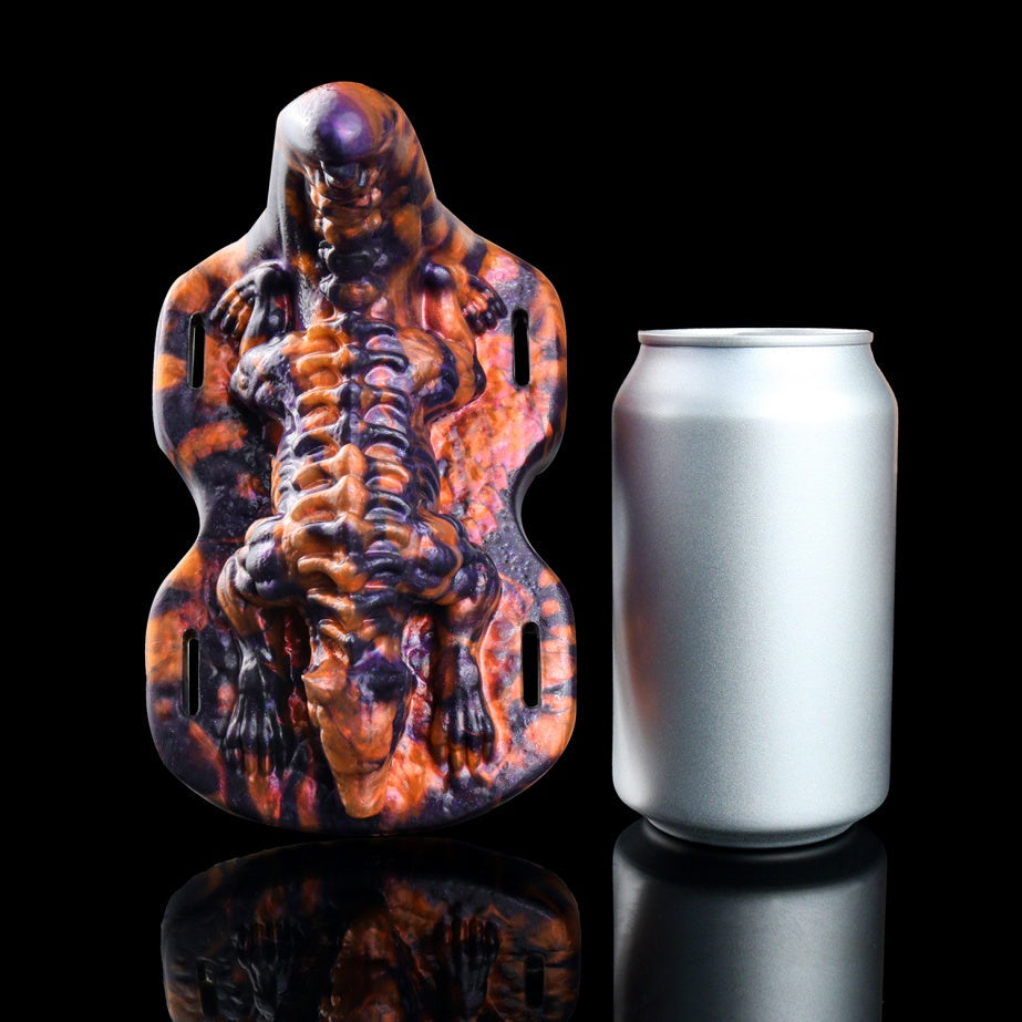 Blood Moon Demon Wolf Fantasy Beast Grinder | Platinum Silicone Grinding Sex Toy