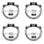 Heavy Duty Flat Chastity Cage
