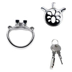 Heavy Duty Flat Chastity Cage