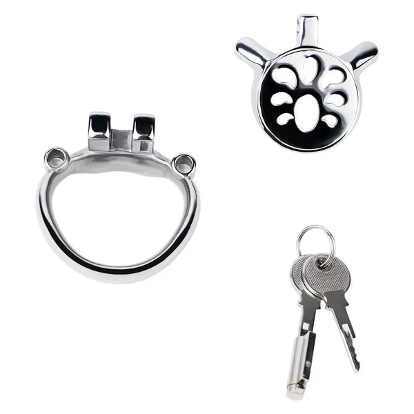 Heavy Duty Flat Chastity Cage
