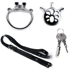 Heavy Duty Flat Chastity Cage