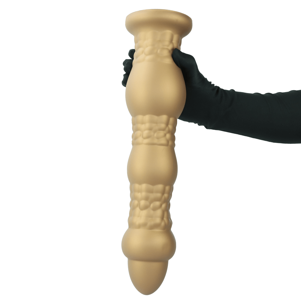 Heavy Textured Beaded Dildo with Suction Cup - Tarisss Sex Toy Store