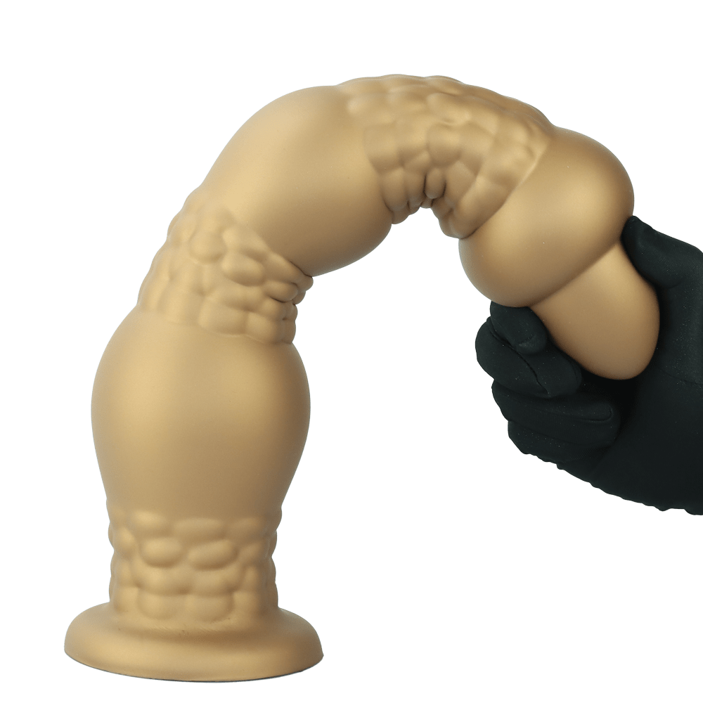 Heavy Textured Beaded Dildo with Suction Cup - Tarisss Sex Toy Store
