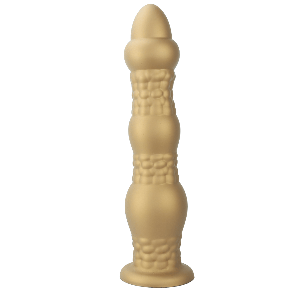 Heavy Textured Beaded Dildo with Suction Cup - Tarisss Sex Toy Store