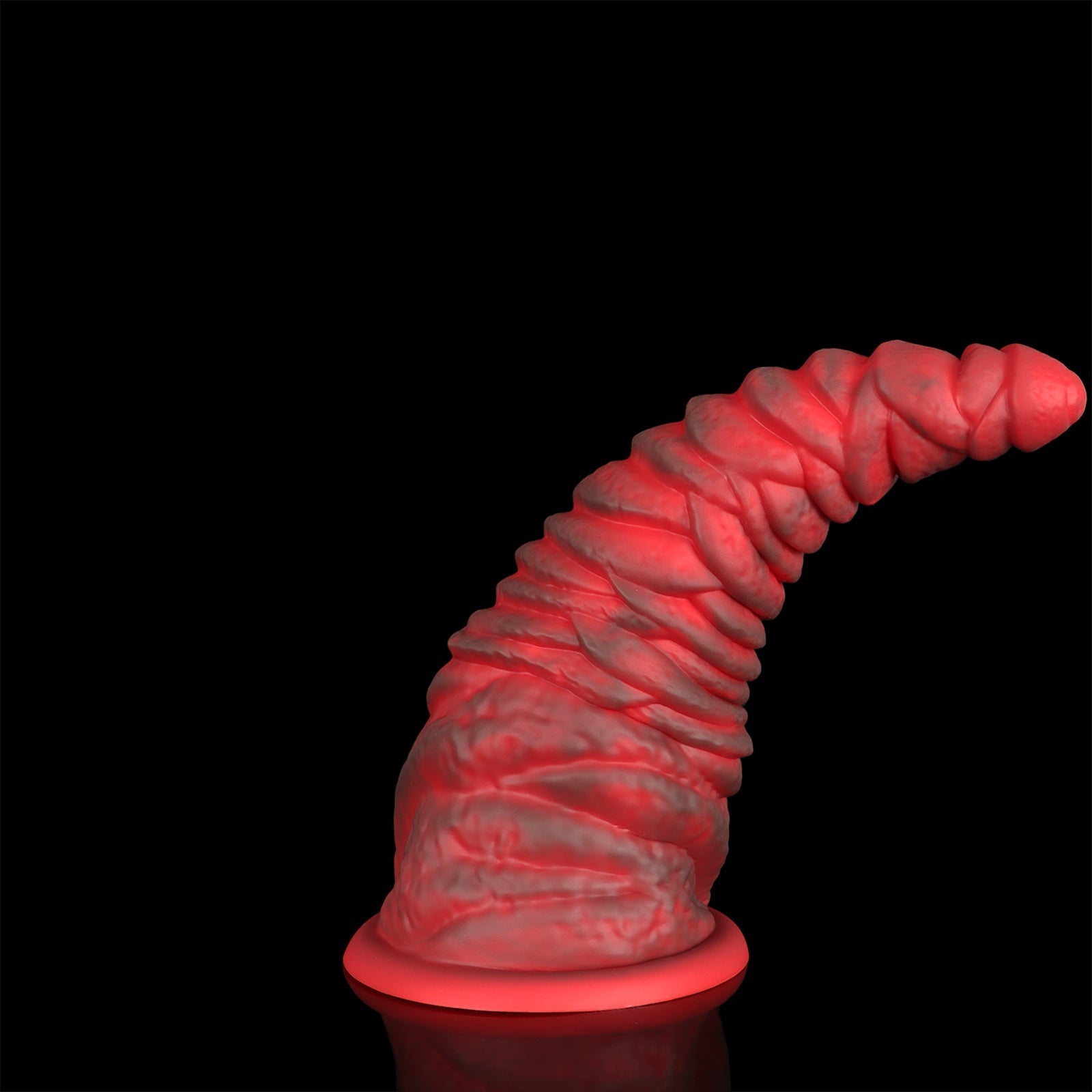Heavyweight Spiral Silicone Anal Plug with Strong Suction Base (11.2") - Tarisss Sex Toy Store