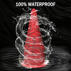 Heavyweight Spiral Silicone Anal Plug with Strong Suction Base (11.2") - Tarisss Sex Toy Store