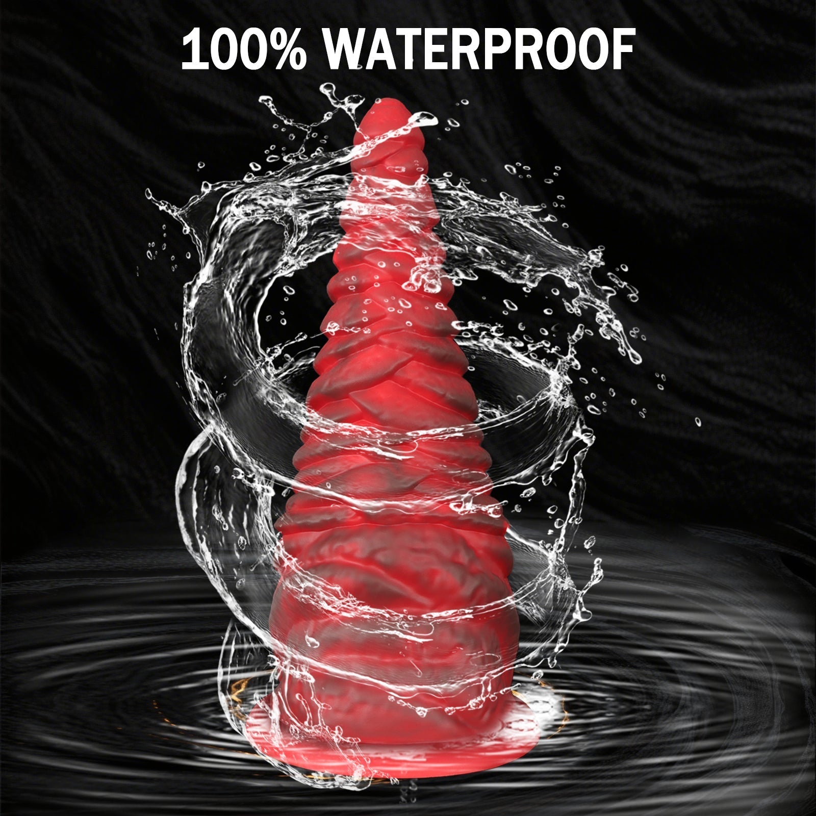 Heavyweight Spiral Silicone Anal Plug with Strong Suction Base (11.2") - Tarisss Sex Toy Store