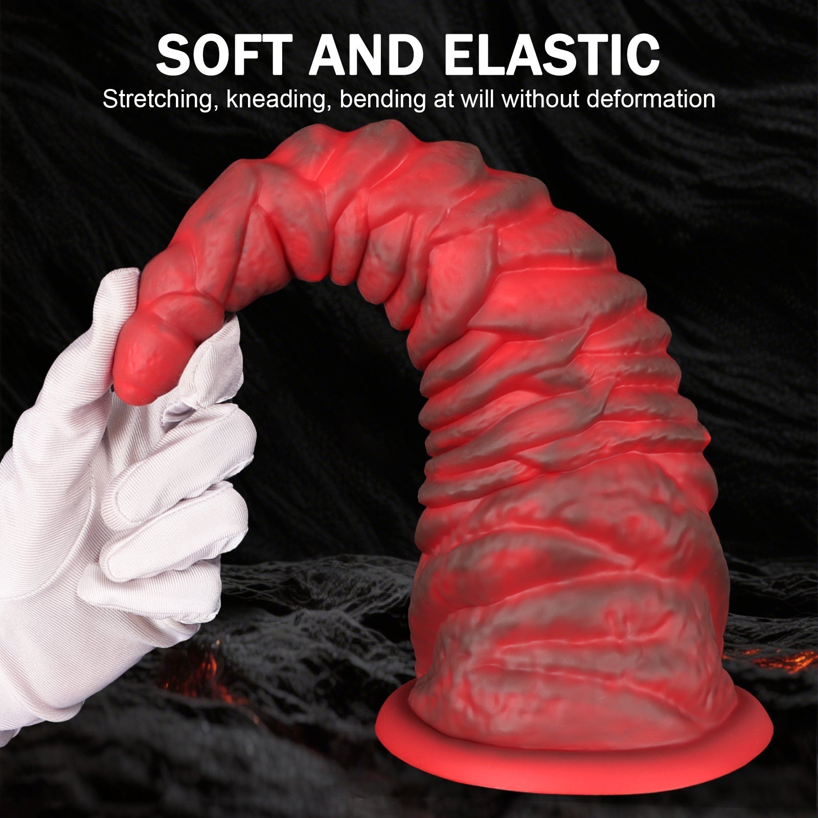 Heavyweight Spiral Silicone Anal Plug with Strong Suction Base (11.2") - Tarisss Sex Toy Store