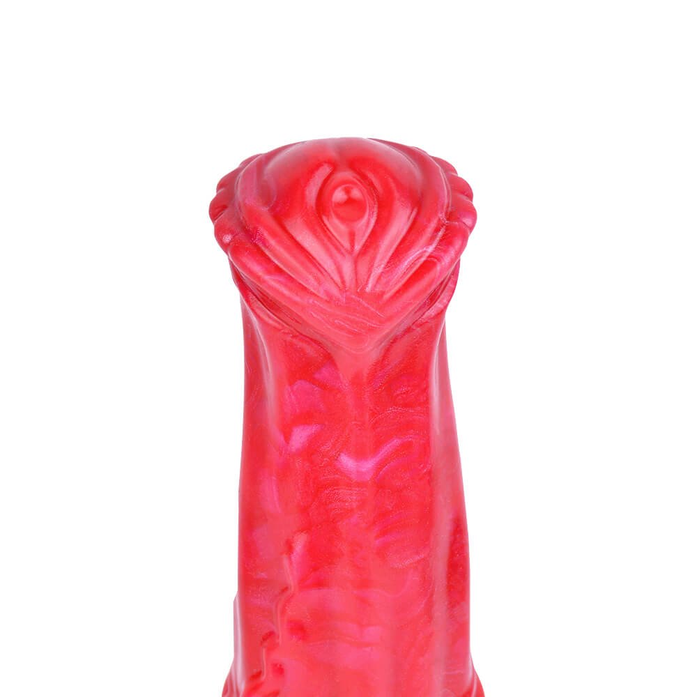 Hell Fire Horned Stallion 9 Inch Horse Dildo - Tarisss Sex Toy Store