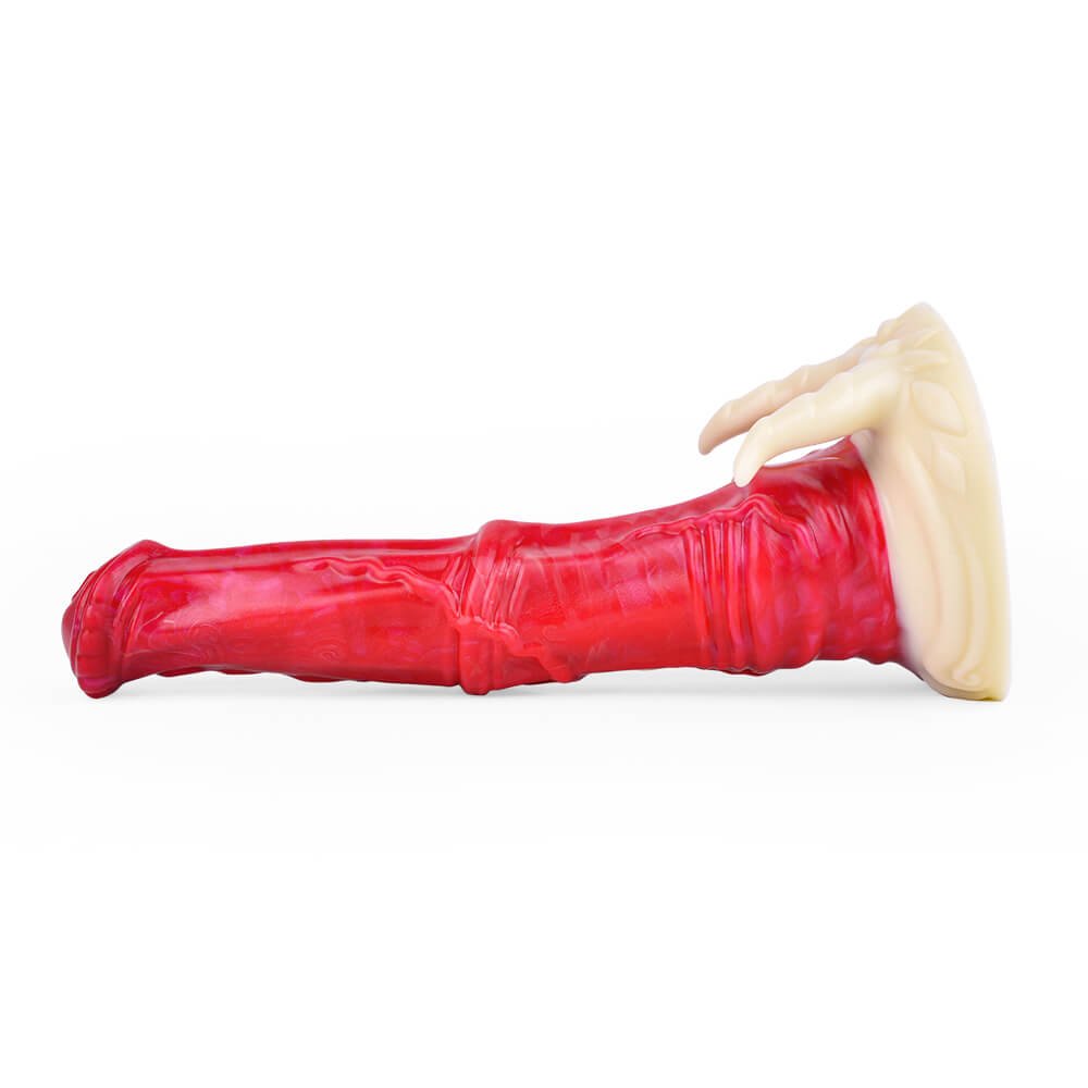 Hell Fire Horned Stallion 9 Inch Horse Dildo - Tarisss Sex Toy Store