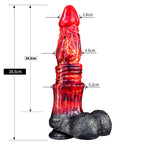 Hellok 10 Inch Silicone Creature Dildo - Tarisss Sex Toy Store