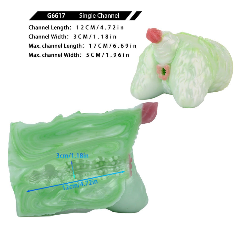Monster Beast Pussy Ass Torso Sex Doll - Fantasy Silicone Penis Masturbation Sex Toys for Men