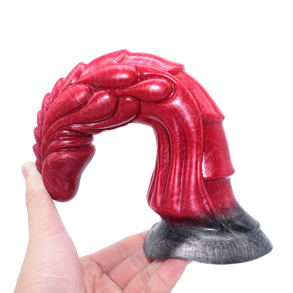 Hookfang 9 Inch Silicone Squirting Dildo with Monster Cock Design - Tarisss Sex Toy Store