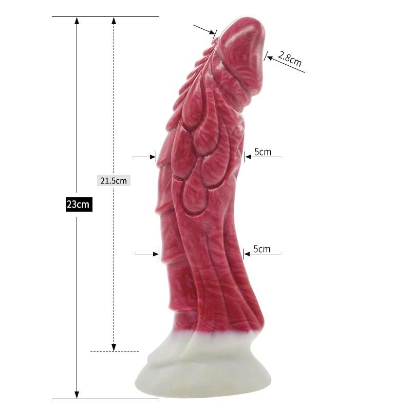 Hookfang 9 Inch Silicone Squirting Dildo with Monster Cock Design - Tarisss Sex Toy Store