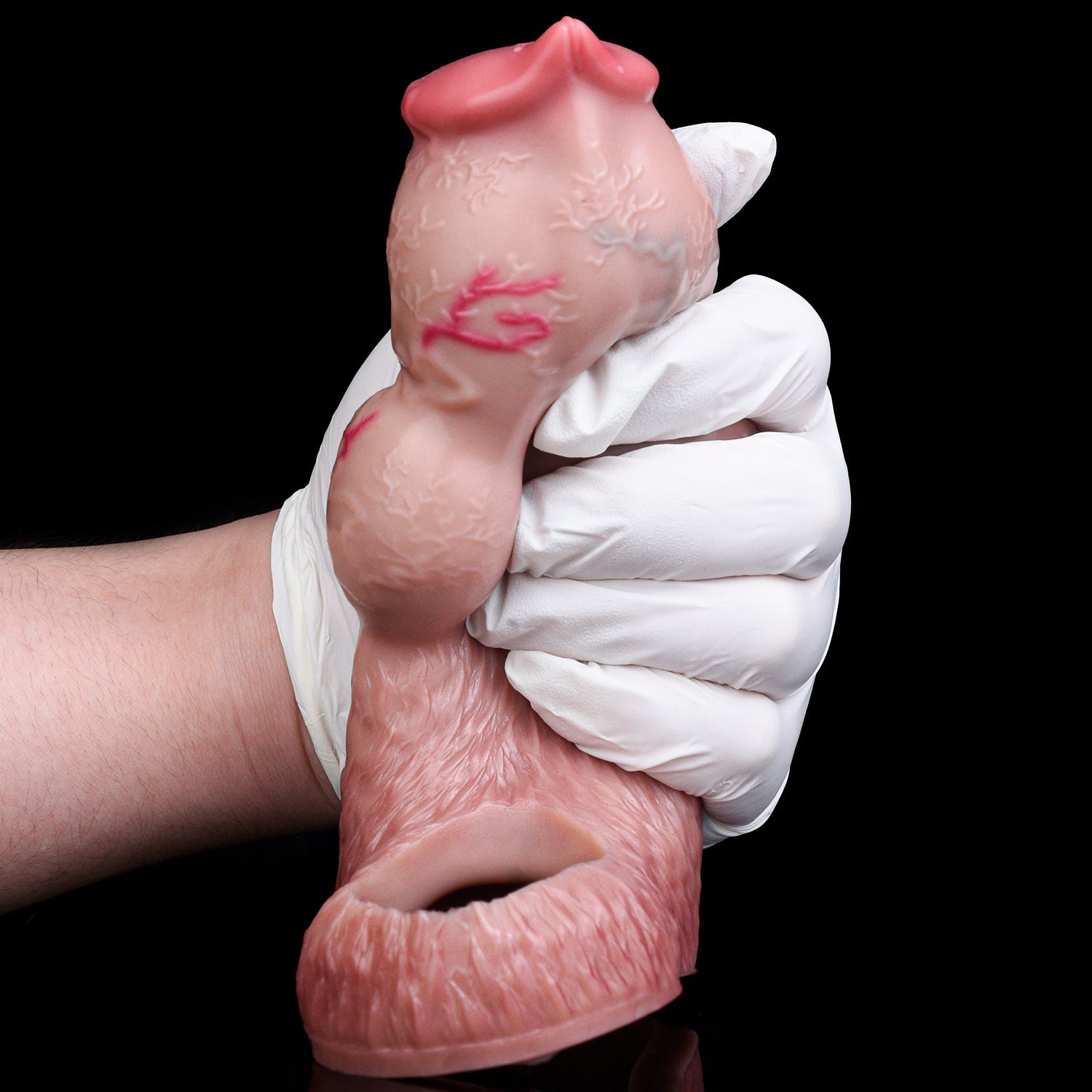 Horse Form Realistic Silicone Penis Sleeve（Closed - End） - Tarisss Sex Toy Store