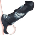 Horse Silicone Penis Sleeve Extender with Suction Base - Tarisss Sex Toy Store