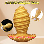 Huge Anal Butt Plug with Anchor - shaped Base - Tarisss Sex Toy Store