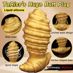 Huge Anal Butt Plug with Anchor - shaped Base - Tarisss Sex Toy Store