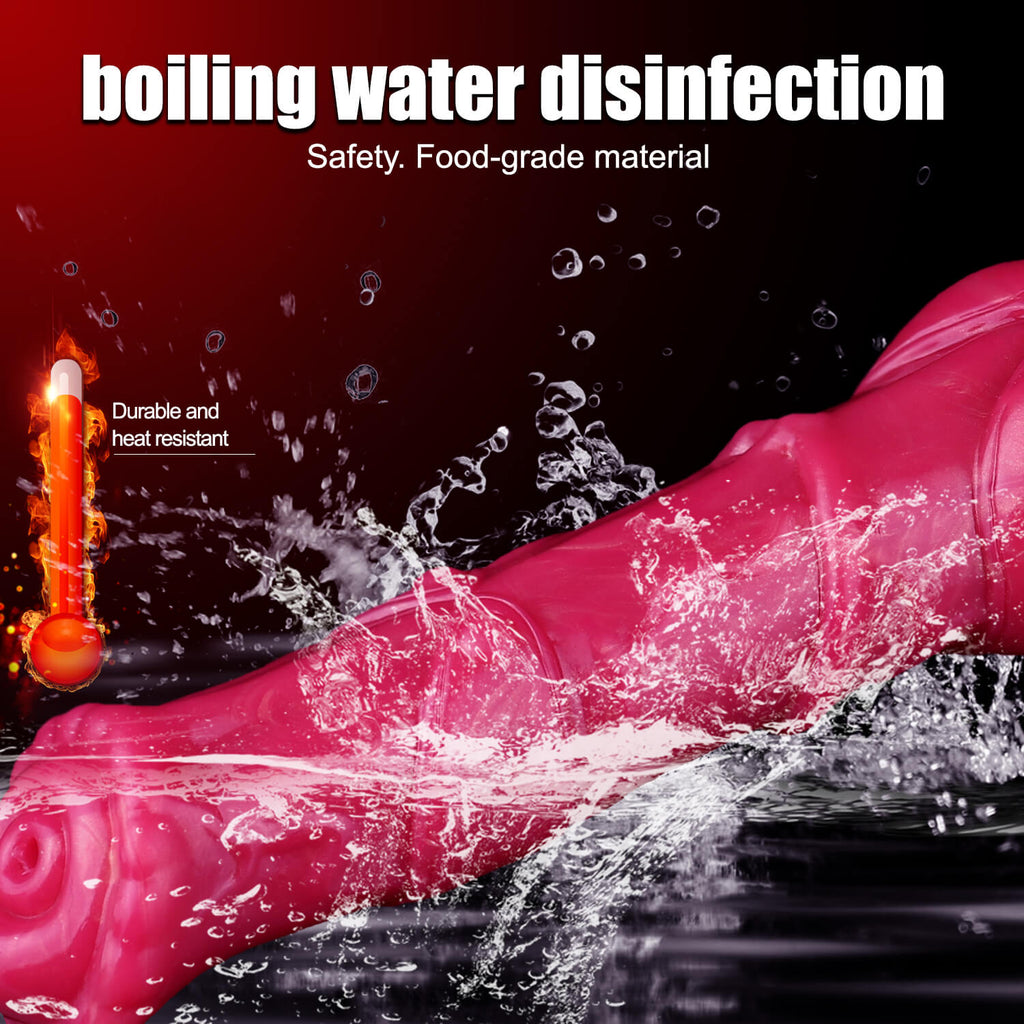 Hydronir 11 Inch Horse Squirt Dildo with Inflatable Knot - Tarisss Sex Toy Store