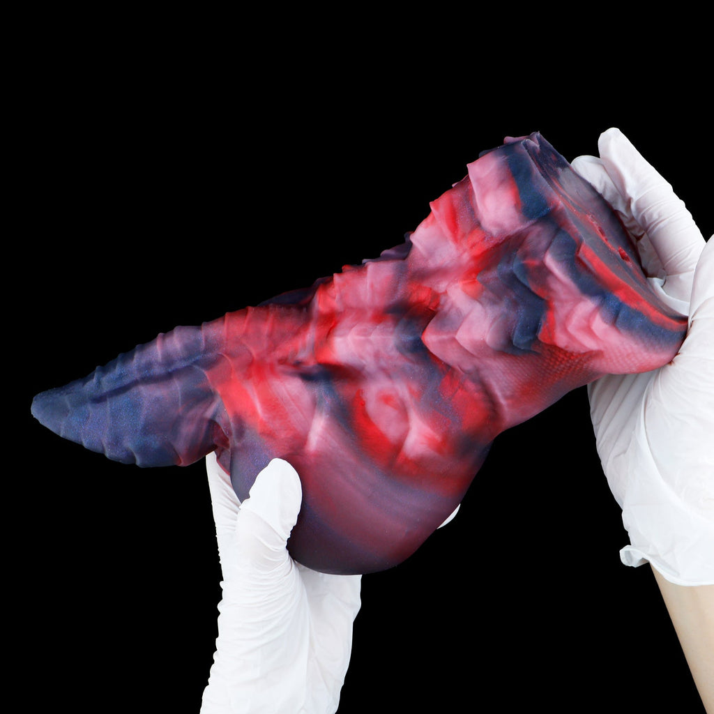 Scarlet-Scaled T-Rex Dragon Pocket Pussy – Fantasy Beast Sex Doll for Male Sex Toys