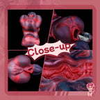 Scarlet-Scaled T-Rex Dragon Pocket Pussy – Fantasy Beast Sex Doll for Male Sex Toys