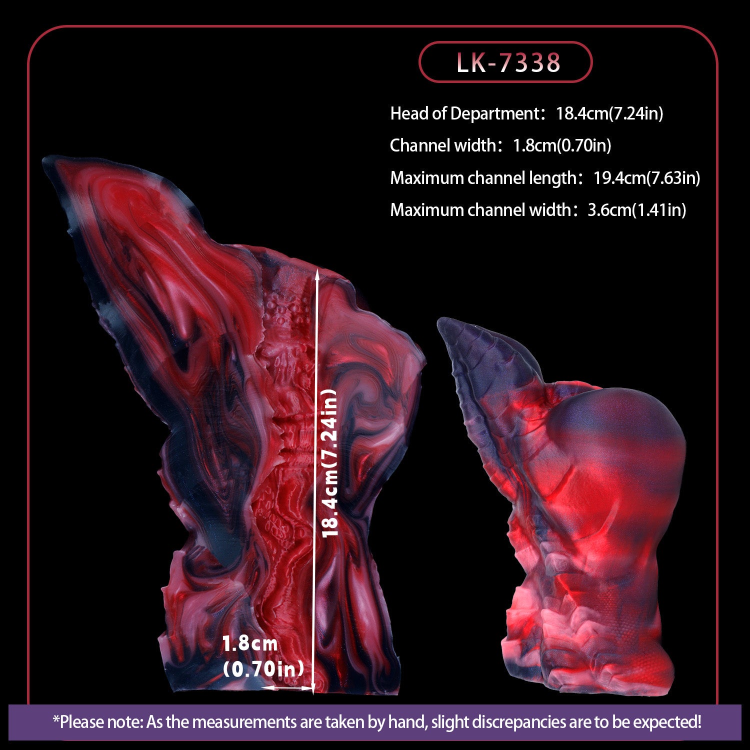 Scarlet-Scaled T-Rex Dragon Pocket Pussy – Fantasy Beast Sex Doll for Male Sex Toys