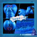 Blue Scale Predator Alien Torso Pocket Pussy – Dual-Channel Platinum Silicone Male Masturbator