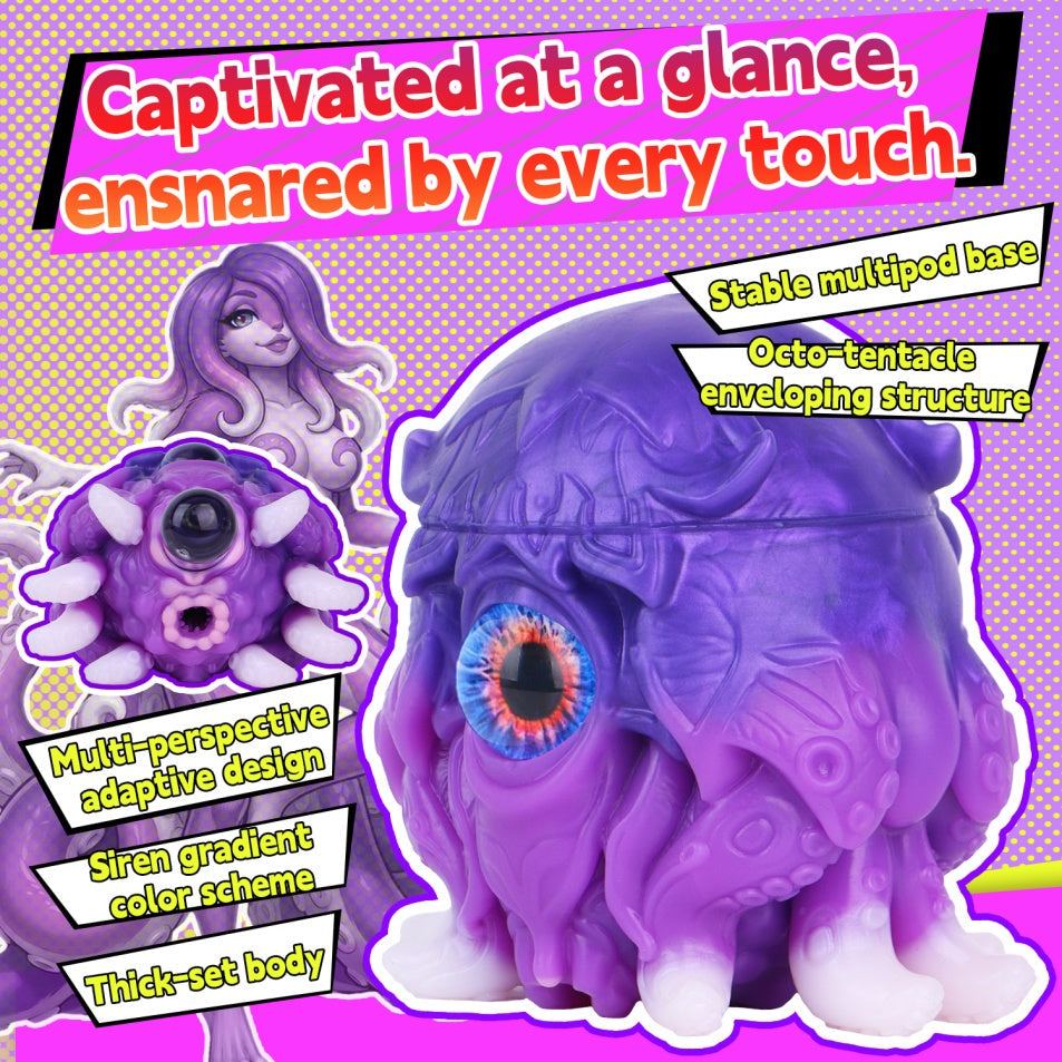 Abyssal Eye Lord of Tides – Octopus Fantasy Pocket Pussy | Dual-Channel Alien Masturbator