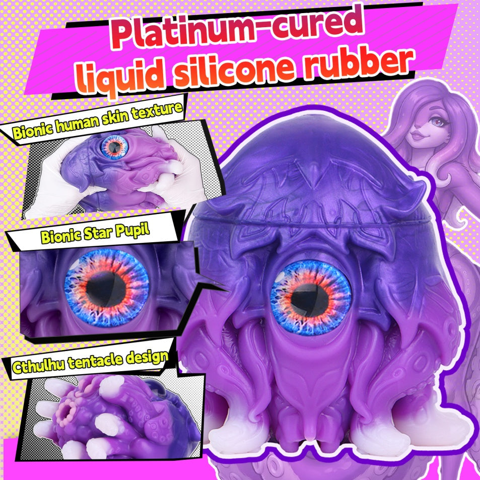 Abyssal Eye Lord of Tides – Octopus Fantasy Pocket Pussy | Dual-Channel Alien Masturbator