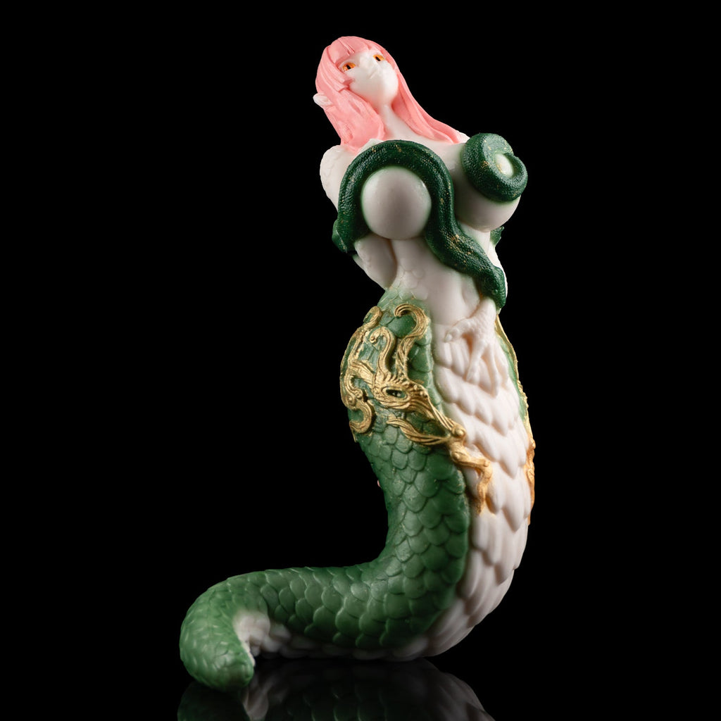 Platinum Silicone Full-Body Serpent Sex Doll — For Men Masterbating Who Crave Fantasy Intimacy