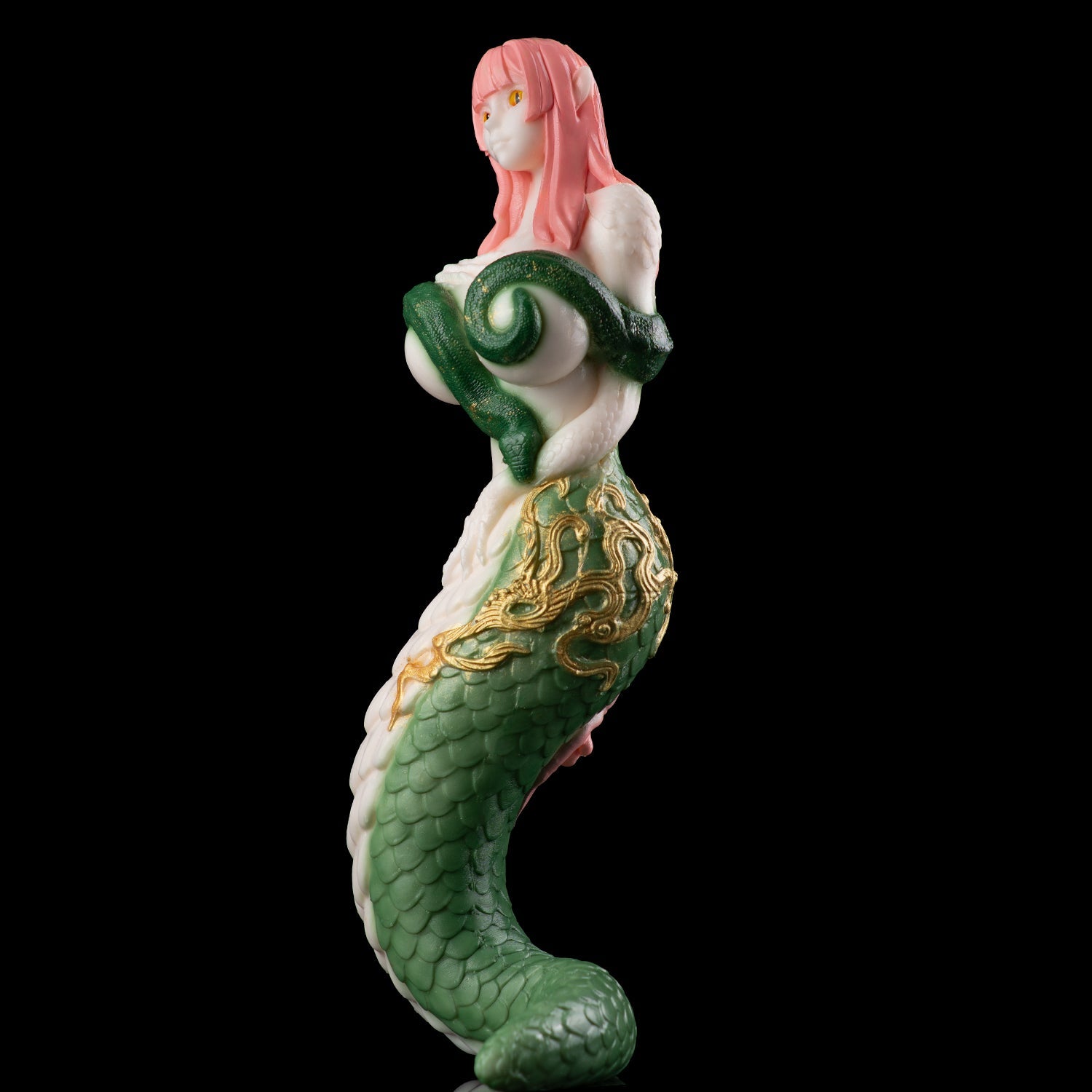 Platinum Silicone Full-Body Serpent Sex Doll — For Men Masterbating Who Crave Fantasy Intimacy