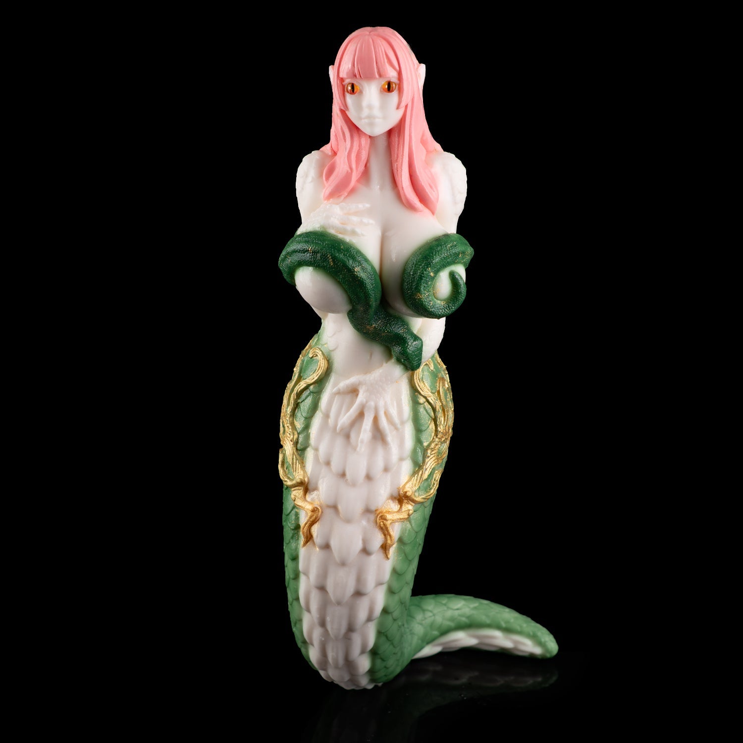 Platinum Silicone Full-Body Serpent Sex Doll — For Men Masterbating Who Crave Fantasy Intimacy