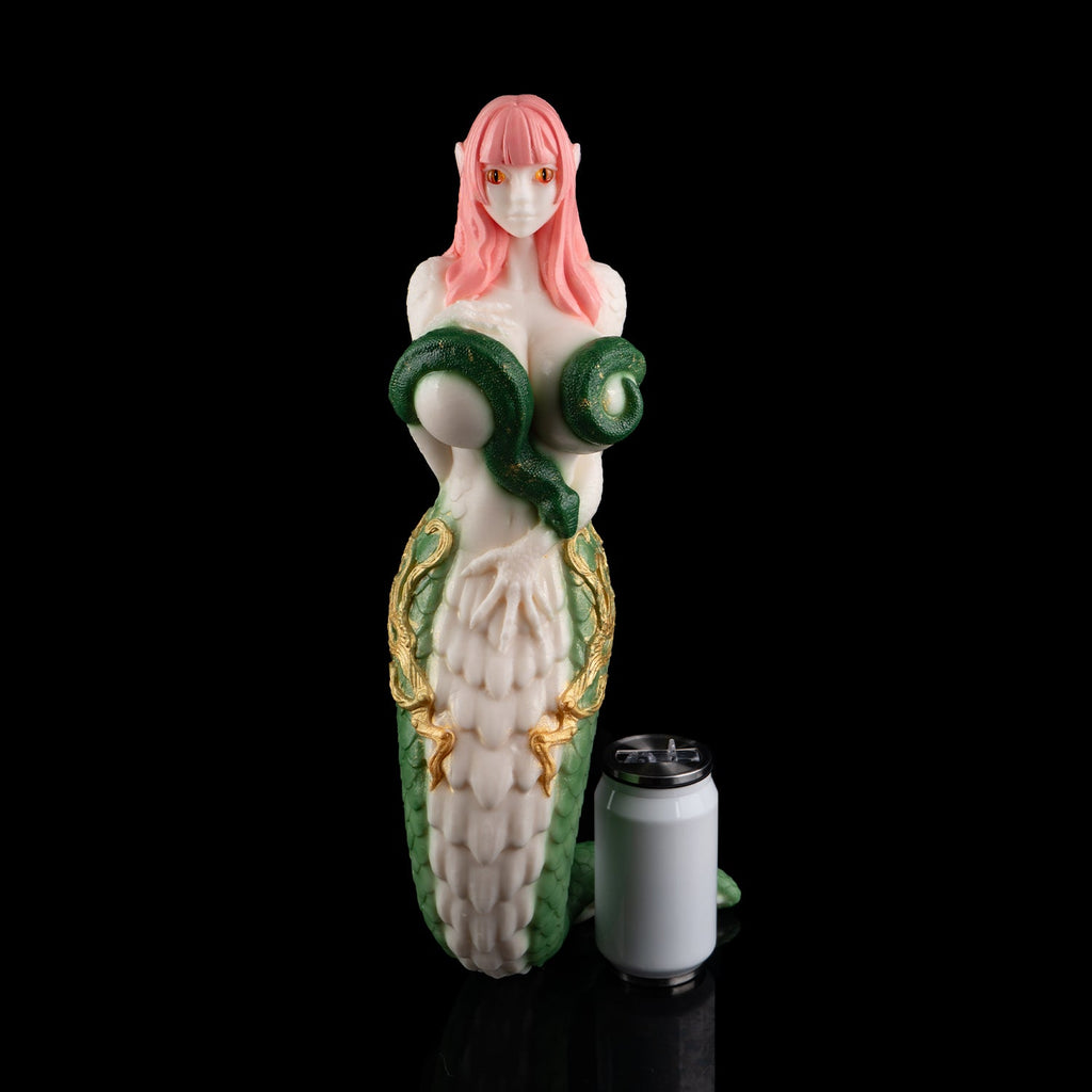Platinum Silicone Full-Body Serpent Sex Doll — For Men Masterbating Who Crave Fantasy Intimacy