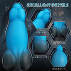 Inflatable Silicone Prostate Massager with Pump