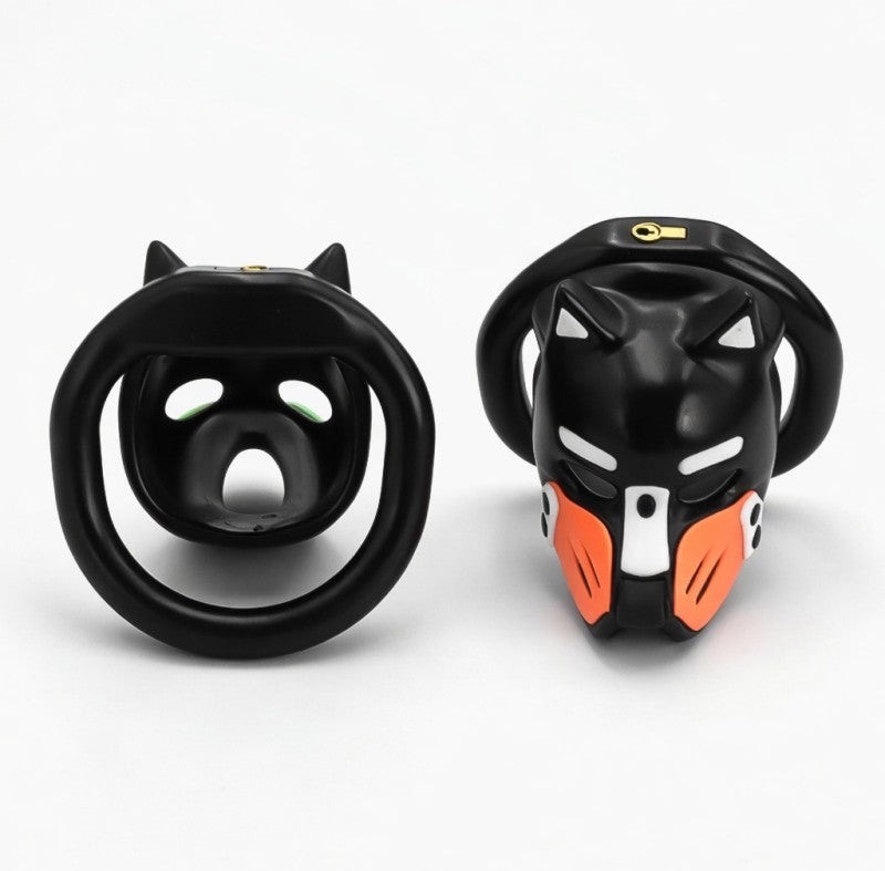 Puppy Head Chastity Cage