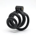 Snake-Shaped Resin Chastity Cage – Spiral Wrap Design | Lightweight, Breathable & Secure Fit