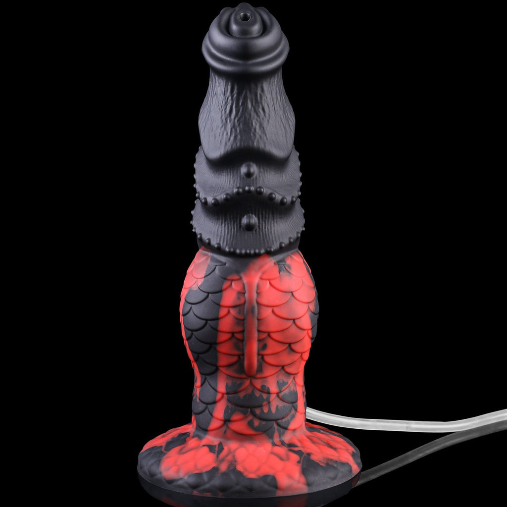 Inflatable Dragon Dildo with Suction Cup & Squirting Function - Tarisss Sex Toy Store