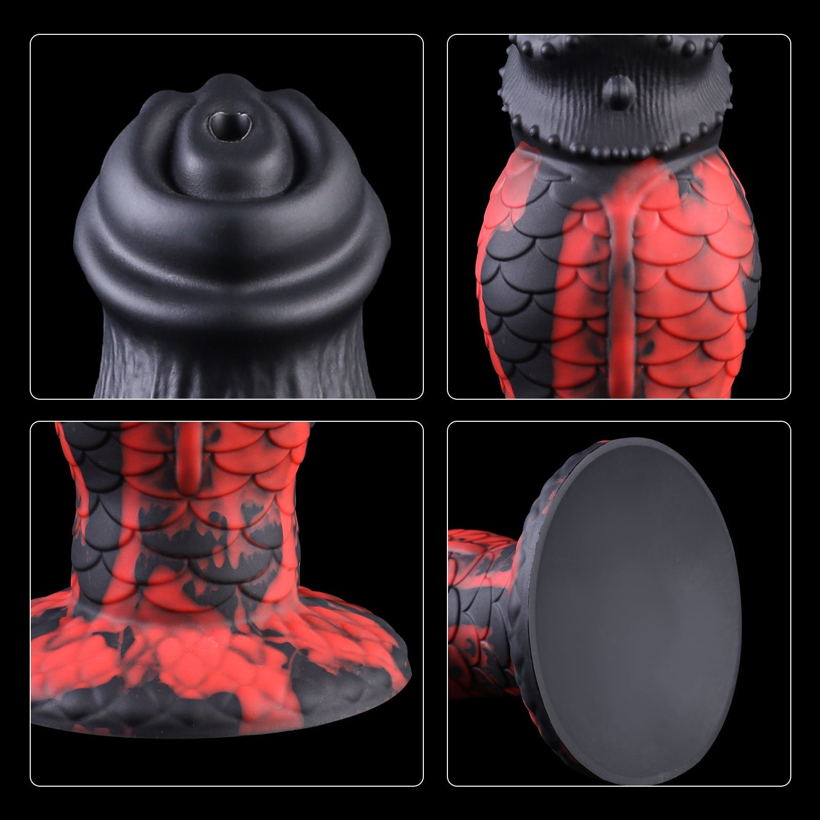 Inflatable Dragon Dildo with Suction Cup & Squirting Function - Tarisss Sex Toy Store