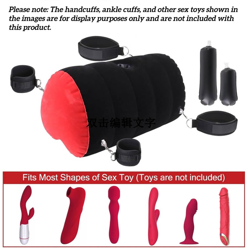 Inflatable Heart - shaped Sex Pillow - Tarisss Sex Toy Store