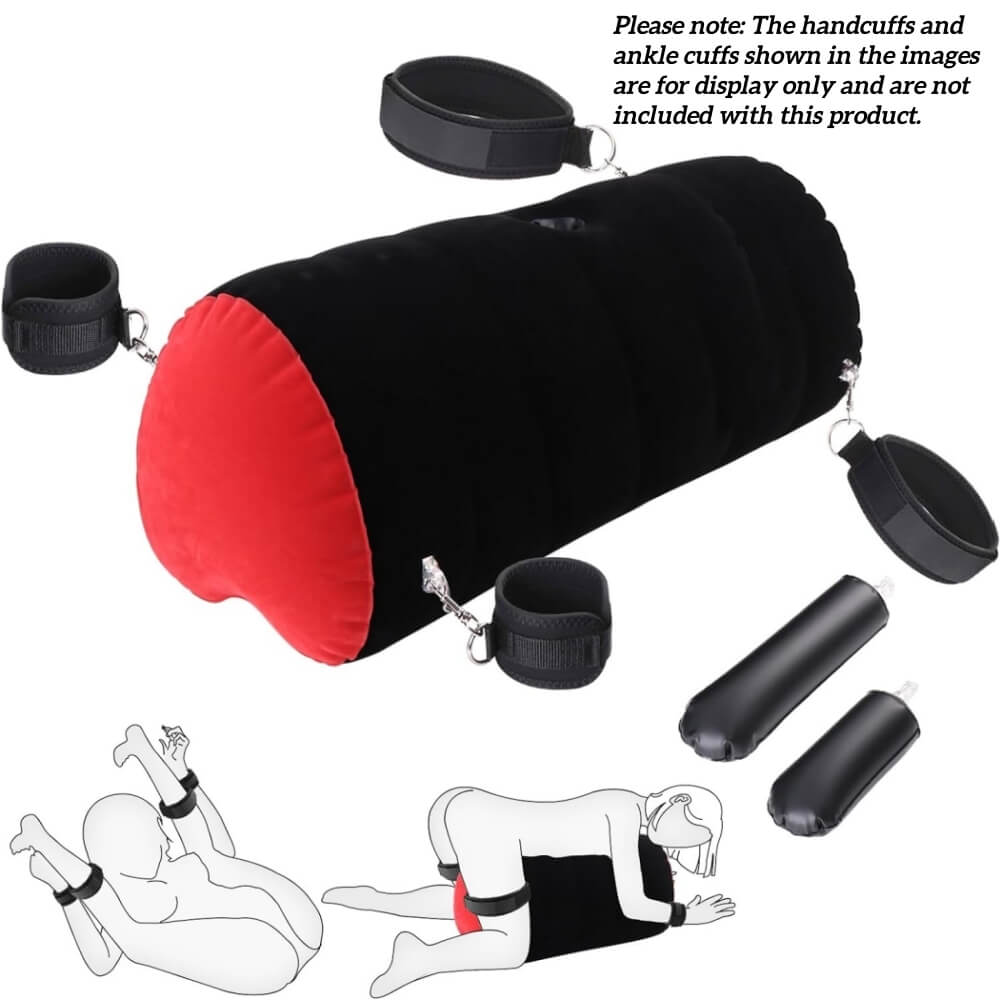 Inflatable Heart - shaped Sex Pillow - Tarisss Sex Toy Store