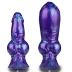 Inflatable Liquid Silicone Fantasy Plug with Wearable Hollow Design - Tarisss Sex Toy Store