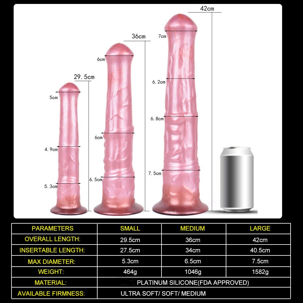 Inflatable Realistic Pony Silicone Squirting Dildo - Tarisss Sex Toy Store