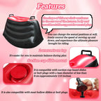 Inflatable Sex Cushion BDSM Bondage Chair - Tarisss Sex Toy Store