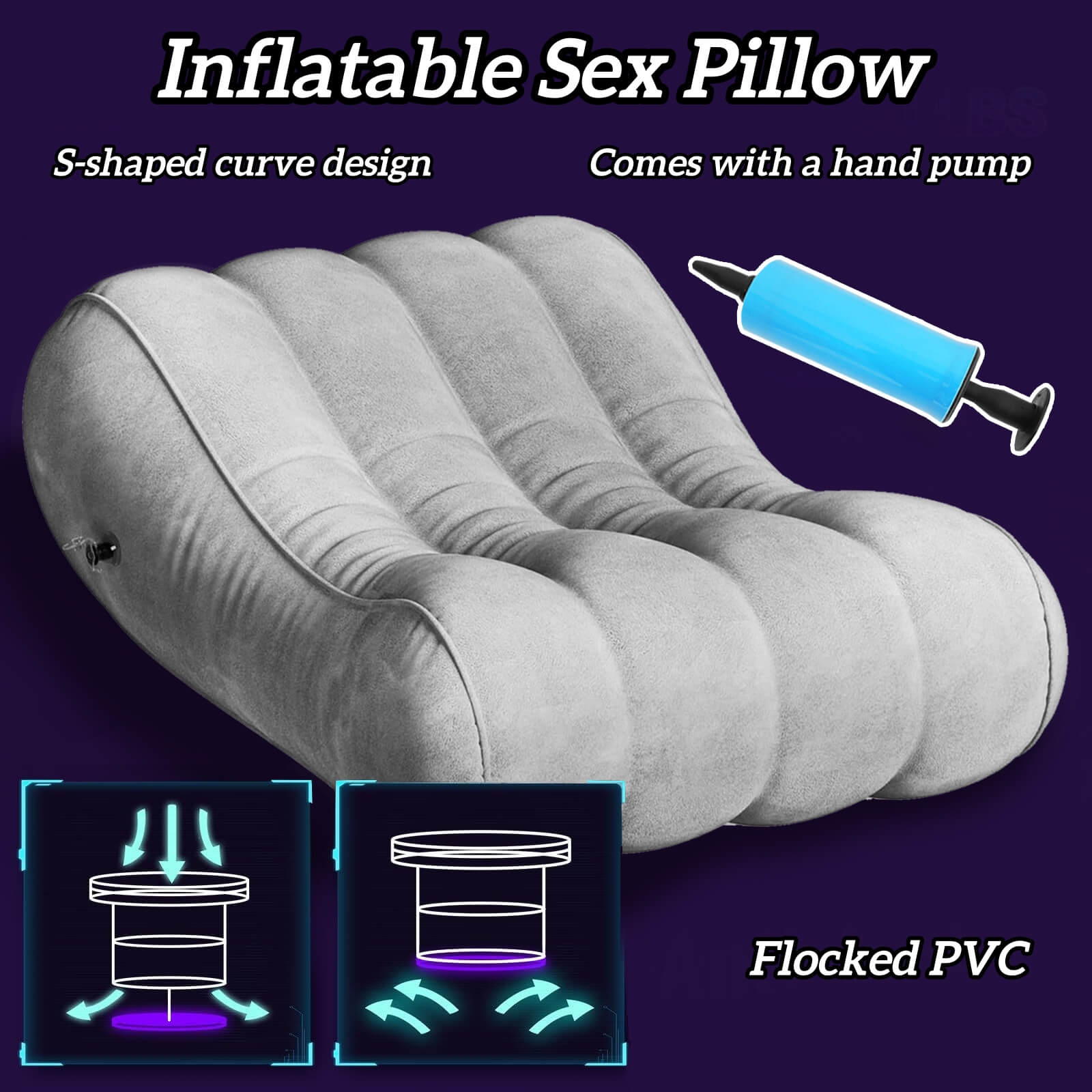 Inflatable Sex Pillow - Tarisss Sex Toy Store