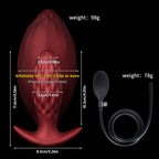 Inflatable Silicone Anal Butt Plug with Air Pump - Tarisss Sex Toy Store