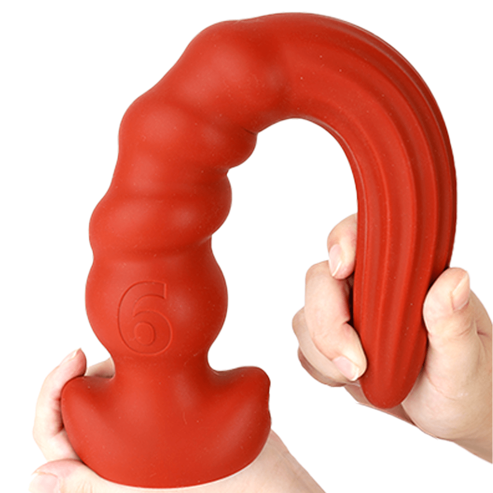 Inflatable Silicone Dildo – 3 Sizes (S/M/L), Expandable Up to 120mm Width, Ultra Long Design, Soft Flexible Material - Tarisss Sex Toy Store