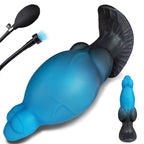 Inflatable Silicone Prostate Massager with Pump - Tarisss Sex Toy Store